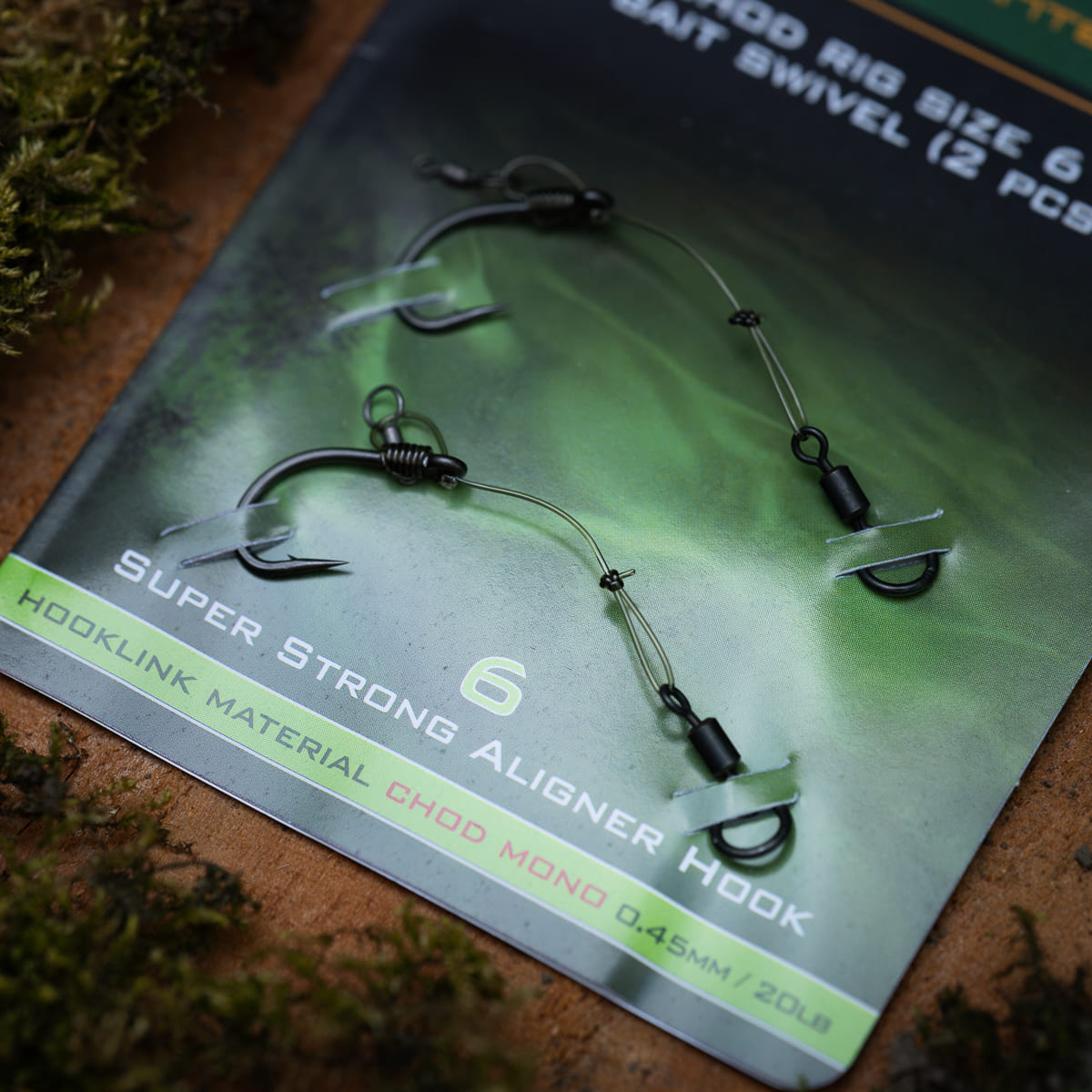 Chod Rig with Bait Swivel (2pcs)