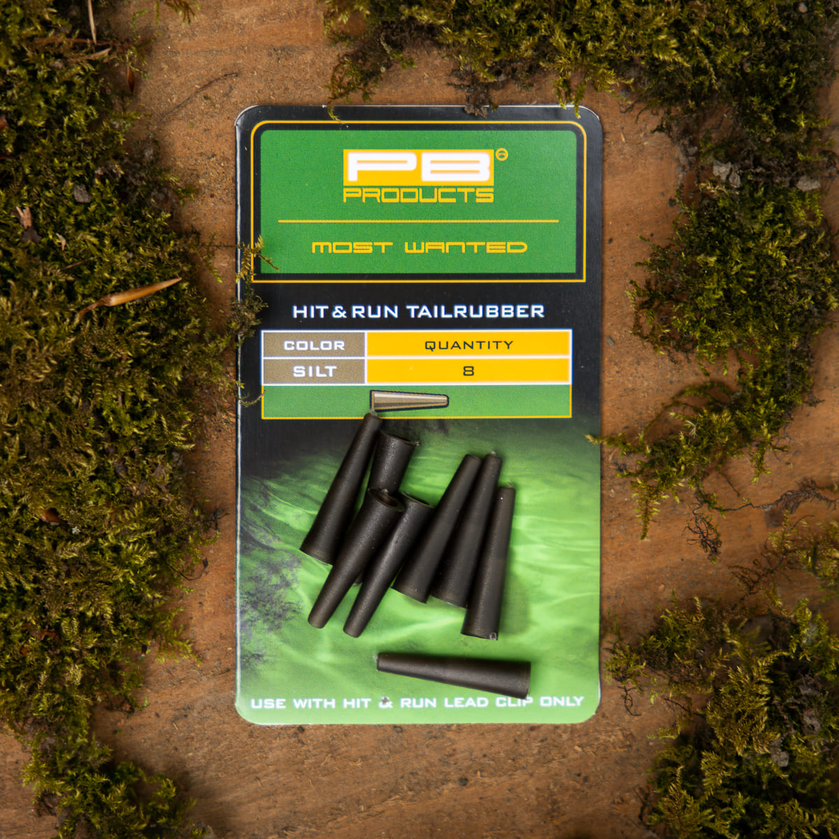 Hit & Run Tailrubbers Leadclip (8pcs)