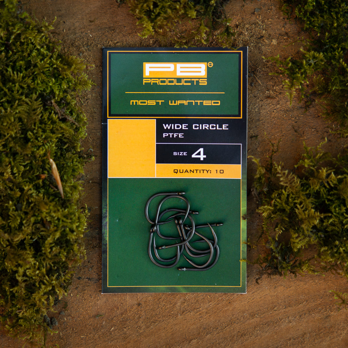 Wide Circle Hook PTFE (10pcs)