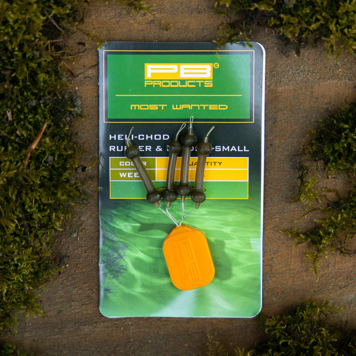 Heli-Chod X-small Rubber & Beads Weed (4pcs)