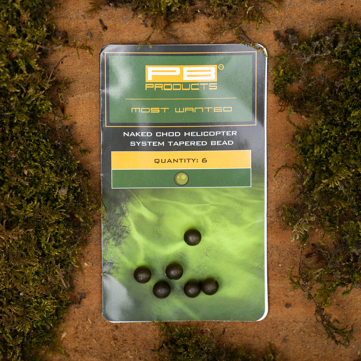 Naked Chod Helicopter System Tapered Bead (6pcs)