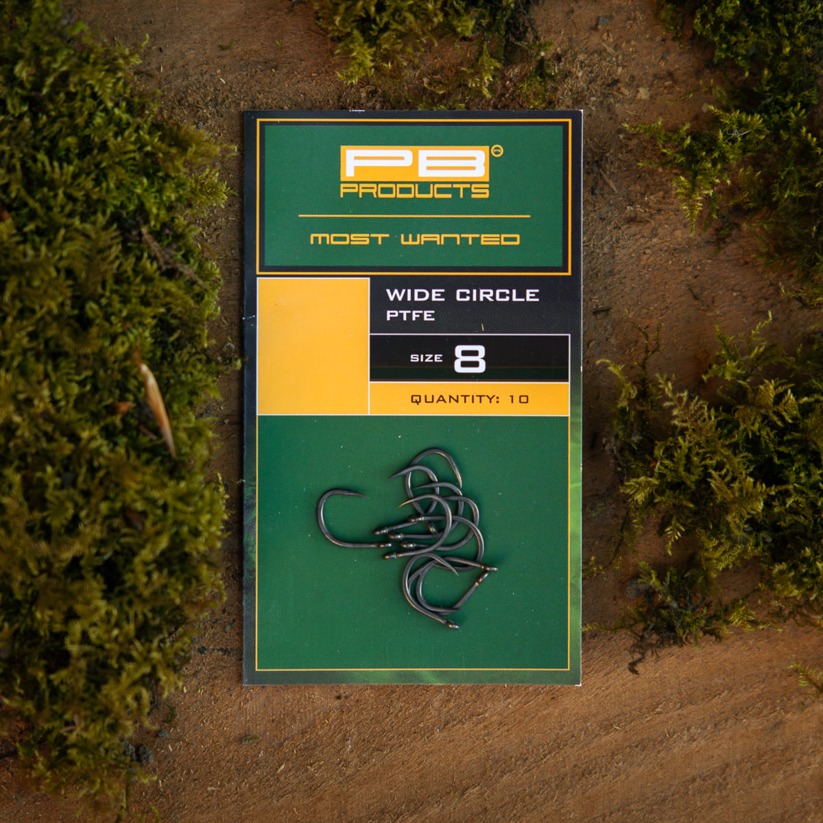 Wide Circle Hook PTFE (10pcs)