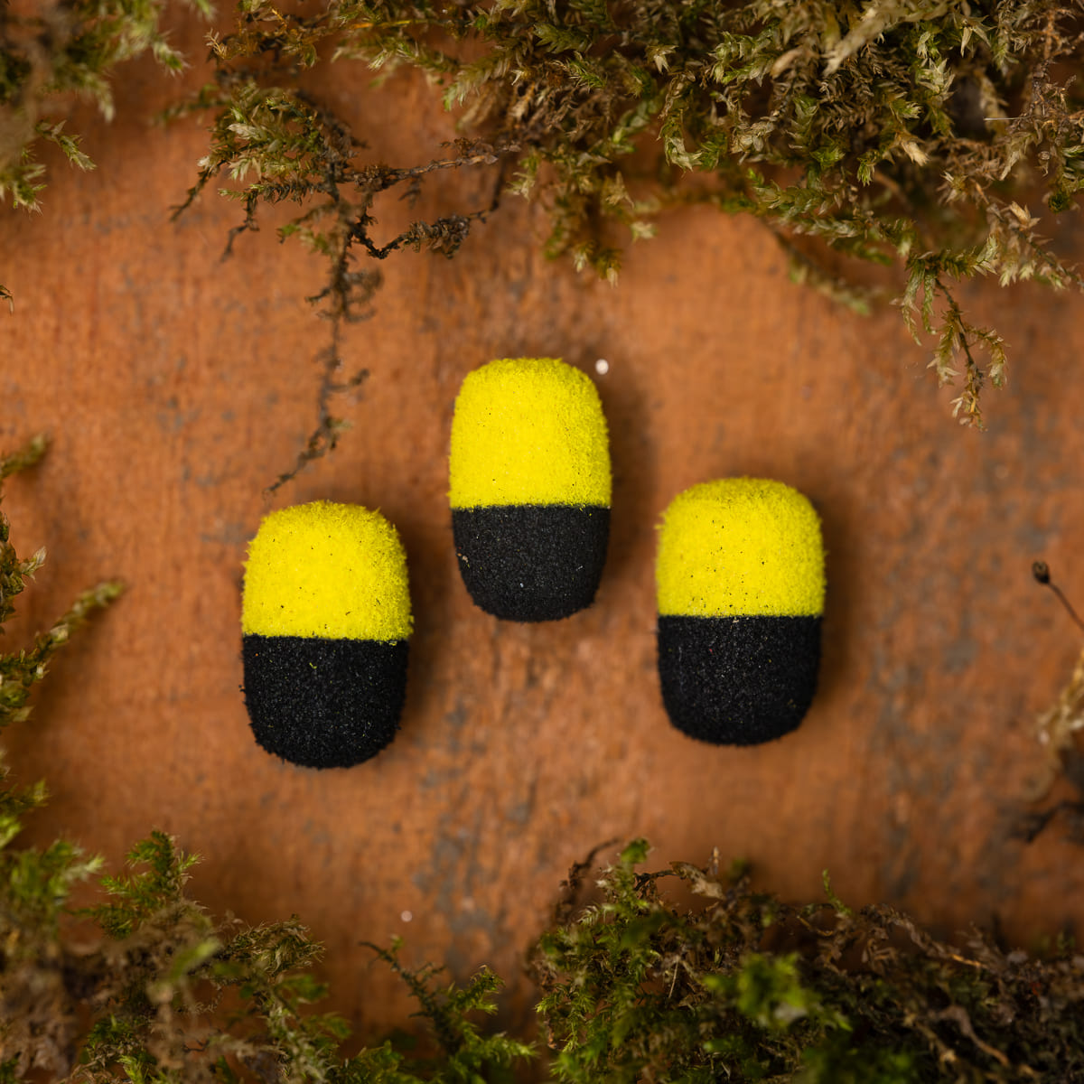 Zig Dumbell 8mm Yellow/Black (8pcs)